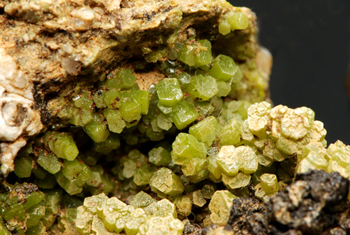 Pyromorphite - Ingurtosu-Gennamari Mine, Montevecchio, Arbus, Province of Medio Campidano, Sardinia, Italy